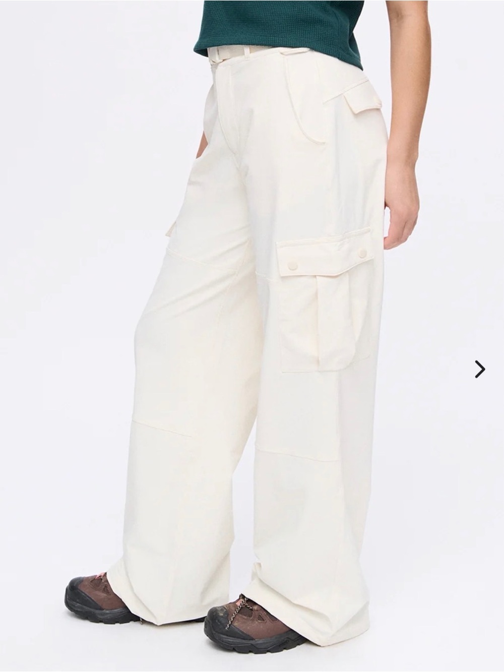 New Outdoor Voices Size XXS • Milk Stone RecTrek Cargo Pant.